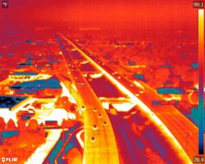 GBA’ Bridge and Advanced Robotics and Remote Sensing groups partnered to use IR thermography along the bridges.