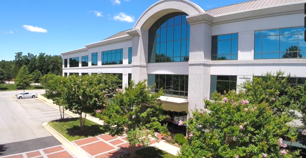 An office shot of GBA's new office in Cary, North Carolina